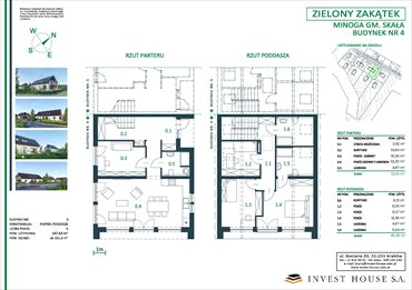 rzut dom na sprzedaż 109m2 dom Minoga