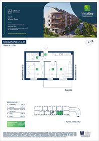 rzut mieszkanie na sprzedaż 50m2 mieszkanie Wrocław, Fabryczna, Łomnicka
