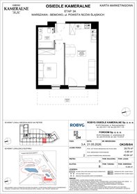 rzut mieszkanie na sprzedaż 40m2 mieszkanie Warszawa, Powstańców Śląskich