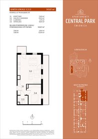 rzut mieszkanie na sprzedaż 51m2 mieszkanie Świdnica, Lipowa 14