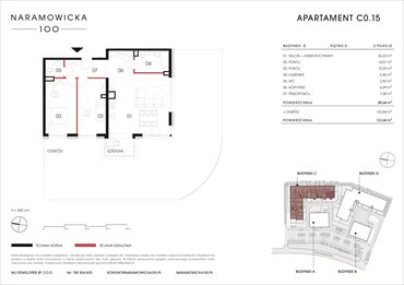 rzut mieszkanie na sprzedaż 88m2 mieszkanie Poznań, Winogrady, Naramowicka 100