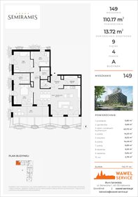 rzut mieszkanie na sprzedaż 110m2 mieszkanie Katowice, Bogucice - Dąbrówka Mała, Wiertnicza 32