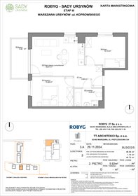 rzut mieszkanie na sprzedaż 49m2 mieszkanie Warszawa, Koprowskiego