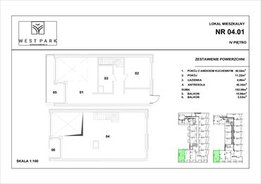 rzut mieszkanie na sprzedaż 57m2 mieszkanie Kołobrzeg, Wylotowa 6