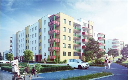 Nowe mieszkanie dwupokojowe SŁONECZNY DOM ETAP G-IV Lublin, Wrotków, ul. Rodakiewicza 5 47m2 Foto 2