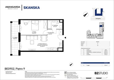 rzut mieszkanie na sprzedaż 48m2 mieszkanie Kraków, Prądnik Czerwony, Mogilska 126