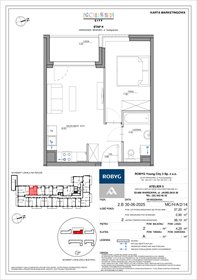rzut mieszkanie na sprzedaż 37m2 mieszkanie Warszawa, Bemowo, Szeligowska