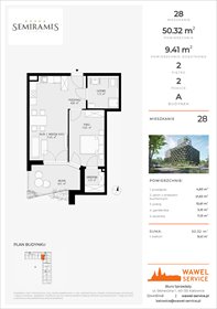 rzut mieszkanie na sprzedaż 50m2 mieszkanie Katowice, Bogucice - Dąbrówka Mała, Wiertnicza 32
