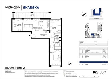 rzut mieszkanie na sprzedaż 73m2 mieszkanie Kraków, Prądnik Czerwony, Mogilska 126