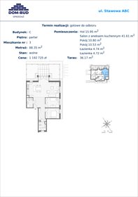 rzut mieszkanie na sprzedaż 88m2 mieszkanie Kraków, Bronowice Wielkie, Stawowa