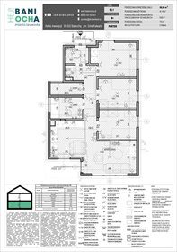 rzut mieszkanie na sprzedaż 70m2 mieszkanie Baniocha
