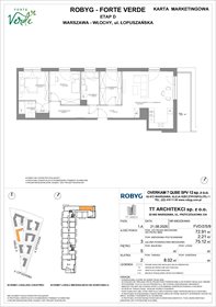 rzut mieszkanie na sprzedaż 73m2 mieszkanie Warszawa, Włochy, Łopuszańska 28