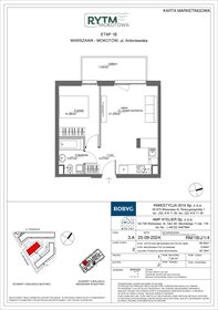 Nowe mieszkanie dwupokojowe Rytm Mokotowa Warszawa, Mokotów, Antoniewska 39m2 Foto 1