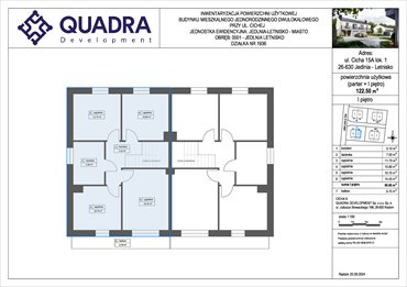 rzut dom na sprzedaż 123m2 dom Jedlnia-Letnisko, Cicha 15