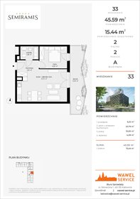 rzut mieszkanie na sprzedaż 46m2 mieszkanie Katowice, Bogucice - Dąbrówka Mała, Wiertnicza 32