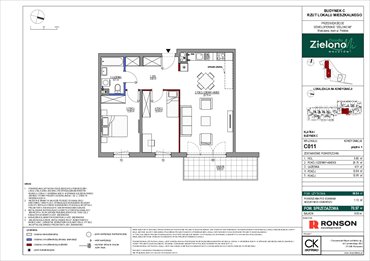 rzut mieszkanie na sprzedaż 70m2 mieszkanie Warszawa, Mokotów, ul. Polska 10