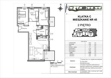 rzut mieszkanie na sprzedaż 81m2 mieszkanie Warszawa, Białołęka, Białołęcka 344
