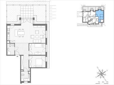 rzut mieszkanie na sprzedaż 88m2 mieszkanie Kraków, Bronowice Wielkie, ul.Stawowa 246