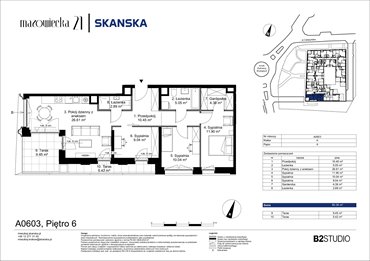 rzut mieszkanie na sprzedaż 80m2 mieszkanie Kraków, Krowodrza, ul. Mazowiecka 21