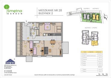 rzut mieszkanie na sprzedaż 79m2 mieszkanie Kraków, Bronowice Wielkie, Smętna 1