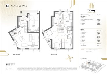 rzut mieszkanie na sprzedaż 158m2 mieszkanie Gdynia, Wielki Kack, Źródło Marii