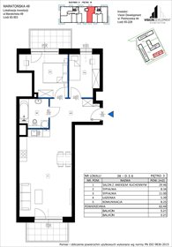 rzut mieszkanie na sprzedaż 62m2 mieszkanie Łódź, Retkinia, Maratońska 49C
