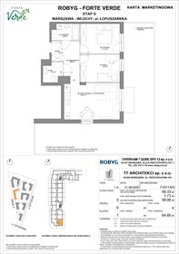 rzut mieszkanie na sprzedaż 56m2 mieszkanie Warszawa, Włochy, Łopuszańska 28