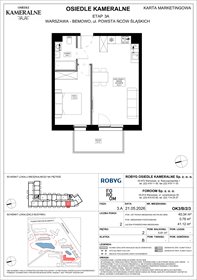 rzut mieszkanie na sprzedaż 40m2 mieszkanie Warszawa, Powstańców Śląskich