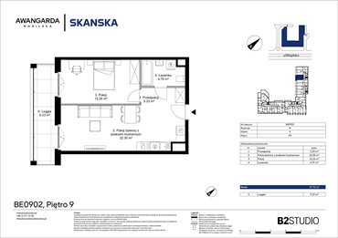 rzut mieszkanie na sprzedaż 48m2 mieszkanie Kraków, Prądnik Czerwony, Mogilska 126