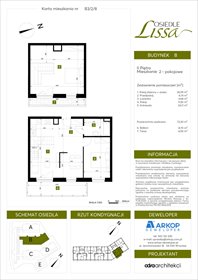 rzut mieszkanie na sprzedaż 72m2 mieszkanie Wrocław, ul. Pawła Eluarda 61-79