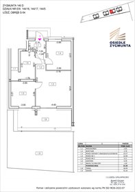 rzut mieszkanie na sprzedaż 53m2 mieszkanie Łódź, Zygmunta 140