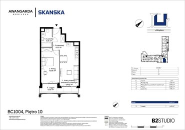 rzut mieszkanie na sprzedaż 47m2 mieszkanie Kraków, Prądnik Czerwony, Mogilska 126