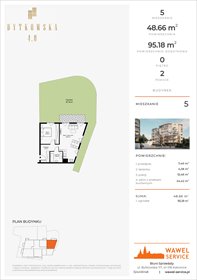 rzut mieszkanie na sprzedaż 49m2 mieszkanie Katowice, Bytkowska
