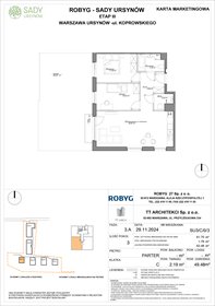 rzut mieszkanie na sprzedaż 62m2 mieszkanie Warszawa, Koprowskiego