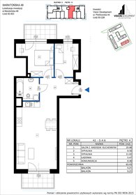 rzut mieszkanie na sprzedaż 63m2 mieszkanie Łódź, Retkinia, Maratońska 49C