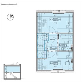 rzut dom na sprzedaż 62m2 dom Boryszew, Nadziei