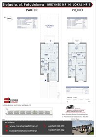rzut mieszkanie na sprzedaż 116m2 mieszkanie Mińsk Mazowiecki, Stojadła, Południowa 58