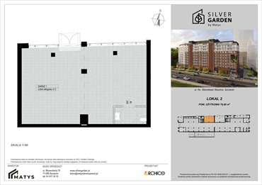 rzut lokal użytkowy na sprzedaż 79m2 lokal użytkowy Szczecin, Centrum, al. Wyzwolenia 70 / ul. Staszica 21