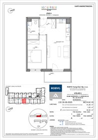 rzut mieszkanie na sprzedaż 41m2 mieszkanie Warszawa, Bemowo, Szeligowska