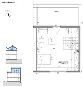 rzut dom na sprzedaż 150m2 dom Jazgarzewszczyzna, Krzywa