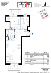 rzut mieszkanie na sprzedaż 63m2 mieszkanie Łódź, Retkinia, Maratońska 49C