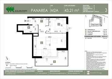 rzut mieszkanie na sprzedaż 43m2 mieszkanie Warszawa, Ursus, Ryżowa