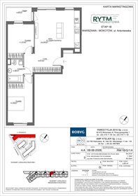 rzut mieszkanie na sprzedaż 65m2 mieszkanie Warszawa, Mokotów, Antoniewska 3B