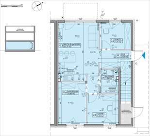 rzut mieszkanie na sprzedaż 60m2 mieszkanie Radzymin, Witosa