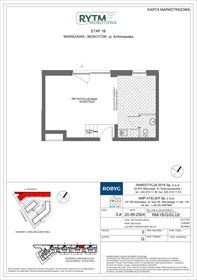 rzut lokal użytkowy na sprzedaż 38m2 lokal użytkowy Warszawa, Mokotów, Antoniewska 3B