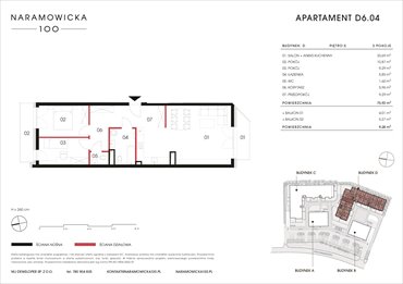 rzut mieszkanie na sprzedaż 76m2 mieszkanie Poznań, Winogrady, Naramowicka 100