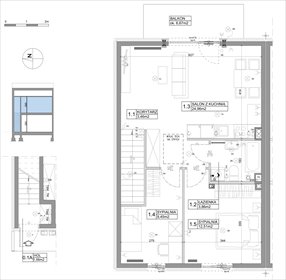 rzut dom na sprzedaż 62m2 dom Łódź, Górna, Pabianicka
