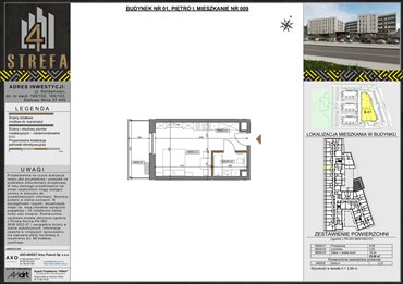 rzut mieszkanie na sprzedaż 26m2 mieszkanie STALOWA WOLA, Solidarności