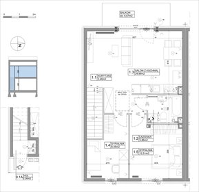 rzut dom na sprzedaż 62m2 dom Łódź, Górna, Pabianicka