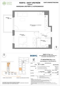 rzut mieszkanie na sprzedaż 41m2 mieszkanie Warszawa, Koprowskiego